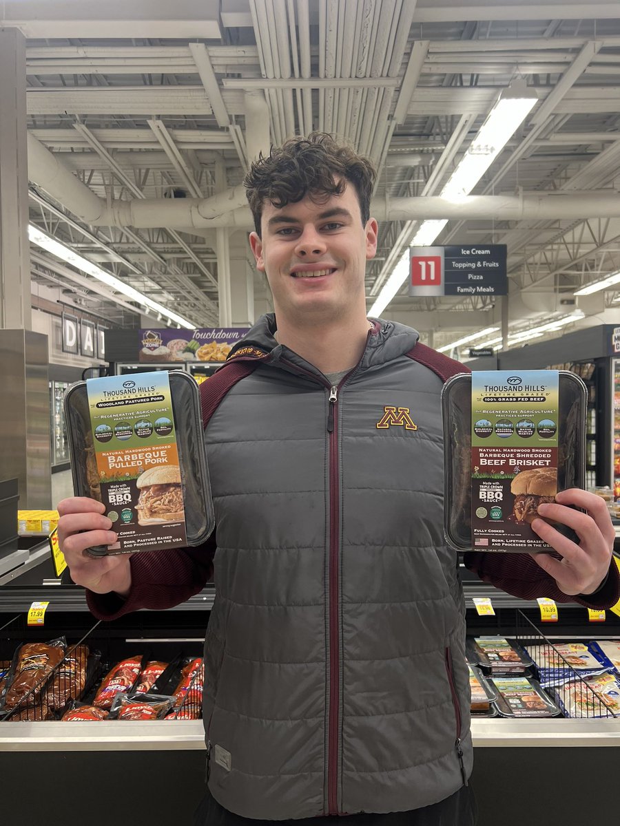 PierceWalsh7's tweet photo. ♨️🔥👀🚨〽️@GopherSports FANS 〽️🚨👀🔥♨️

@ThousandHillsLG is back &amp; donating 100% of the profits from their BBQ products purchased from select retails now through 3/2/24‼️♨️🔥👀🚨〽️

List of retailers can be found here:  

https://t.co/jaJJvhOpYD https://t.co/opb4BQ8Agz