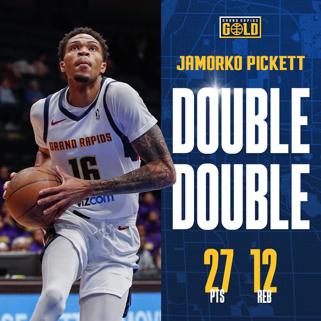 Pickett with the double-double 🤩