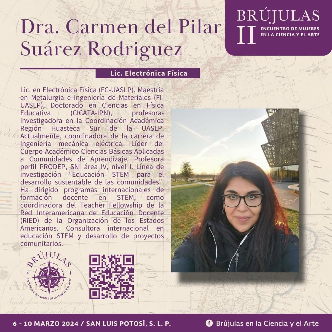 Acompáñenos <a href="/LaUASLP/">UASLP</a> @RedSTEMLatam