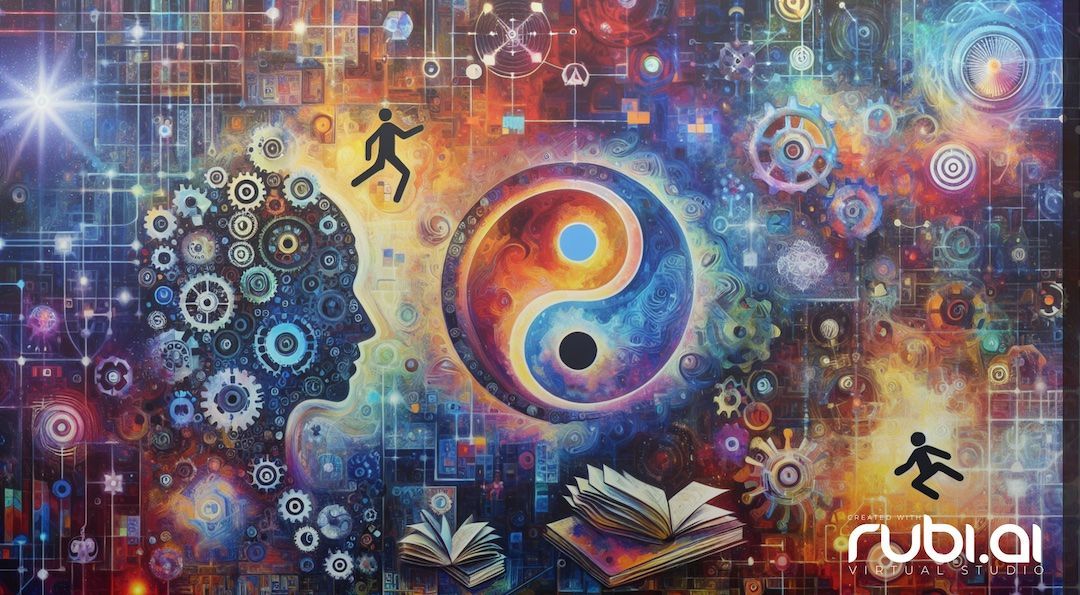 MyFlexAI's tweet photo. We all have unlimited capabilities to BE.  Now we have the opportunity to marry artificial and human intelligence so we can move from doing to being.  This fosters a balance between innovation and creativity. How might RUBI AI find your undiscovered creativity? #rubiai #creative https://t.co/EkF9NuWYCJ