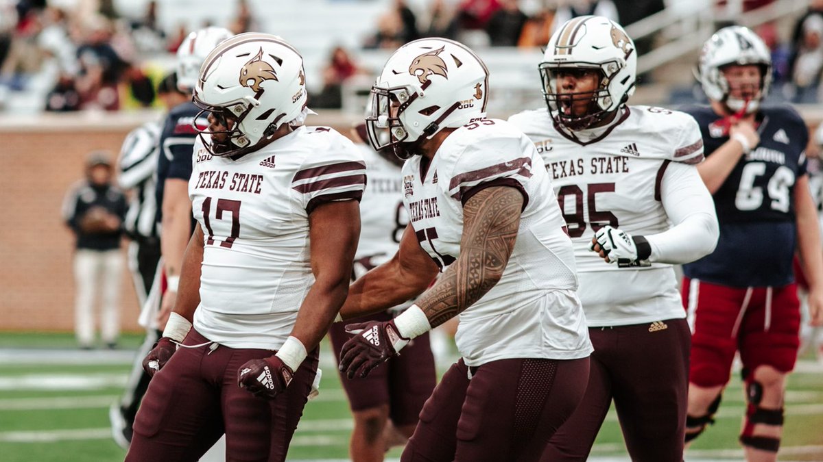 All Glory to God after a great conversation with coach @CoachMikeOG I am truly blessed and honored to say that I have received my 8th offer from Texas State University @RecruitVandyFB @TXSTATEFOOTBALL @GJKinne