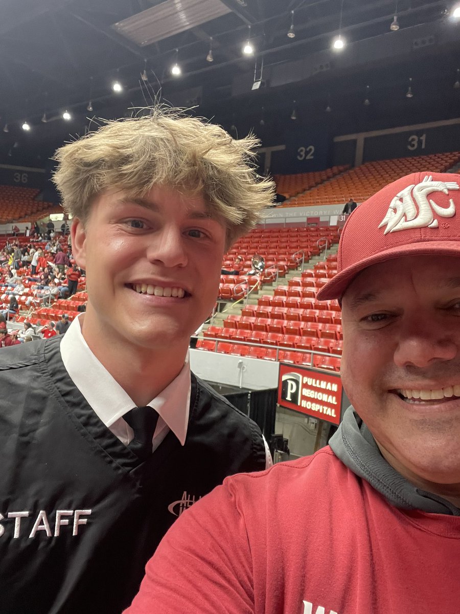 Great kid helped with my seat, GO COUGS!!!@cougsgo