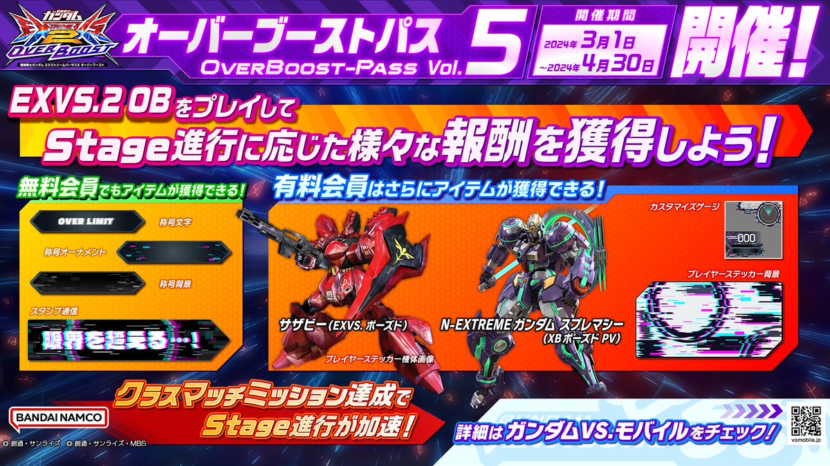 ガンダム 季節戦優勝ステッカー EXVSOB オバブ ガンダム 季節戦優勝ステッカー EXVSOB オバブ EXVSOB