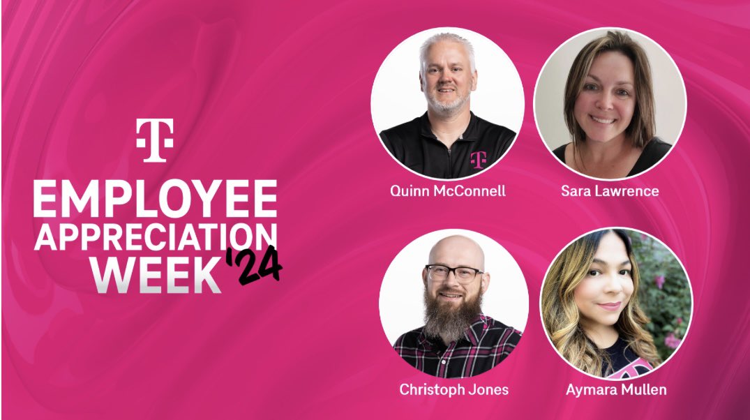 Celebrating *Employee Appreciation Week* big @TMobile ! This team of National Retail Rockstars bring their best for our customers every day. YOU are appreciated not only in celebration of this week- but every single day. Keep leading and shining bright!