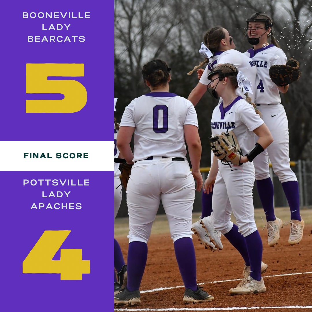 Lady Bearcats with a win on a cold, rainy night! We finish out the week with the Dover Lady pirates at home at 4:30 tomorrow!