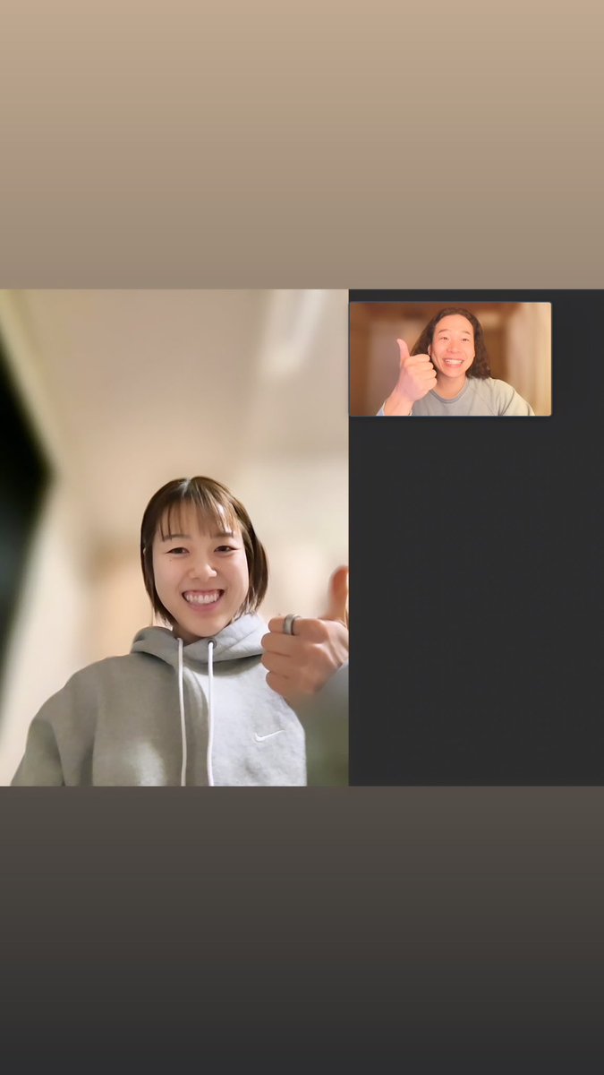 p3champ's tweet photo. オリンピック出場権獲得＆大会MVPおめでとうございます🤩🏀🔥

夏のオリンピックは全世界のインタビューに英語で答える事を目標に、今日も明日も明後日も、最高の英語学習をして人生アップデートしていきましょう！！！

心から嬉しいし、尊敬でいっぱいです！

@mai10rimu23 https://t.co/AmArE0iUvW