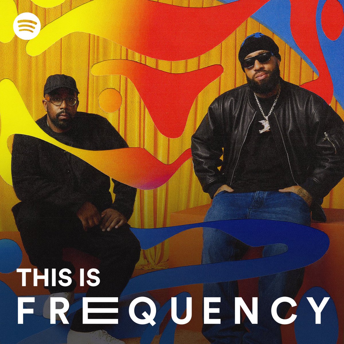 In honor of BHM, we're giving flowers to prominent artists and their managers. Listen to the 'This Is Frequency' playlist now — only on @Spotify 💐 Cover: @LarryJuneTFM + @DavidAli 🔊: Spotify.link/ThisIsFrequency