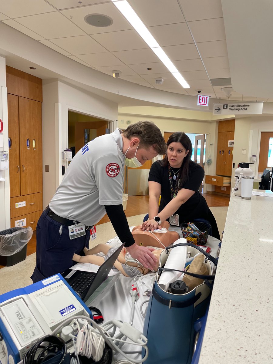 UC Simulation (@simulation_uc) on Twitter photo 8 dedicated teams + 5 hours = 300 staff across ~40 patient units refreshed on their CPR skills today. Way to go CPR Blitz Crew 2024!!
Finishing off AHA Heart Month <a href="/UChicagoMed/">UChicago Medicine</a> and <a href="/ComerChildrens/">Comer Children's Hospital</a> with CPR and Defibrillator rolling refreshers across all of UCMC. <a href="/pjani29/">Priti Jani MD MPH</a> 8 dedicated teams + 5 hours = 300 staff across ~40 patient units refreshed on their CPR skills today. Way to go CPR Blitz Crew 2024!!
Finishing off AHA Heart Month <a href="/UChicagoMed/">UChicago Medicine</a> and <a href="/ComerChildrens/">Comer Children's Hospital</a> with CPR and Defibrillator rolling refreshers across all of UCMC. <a href="/pjani29/">Priti Jani MD MPH</a>