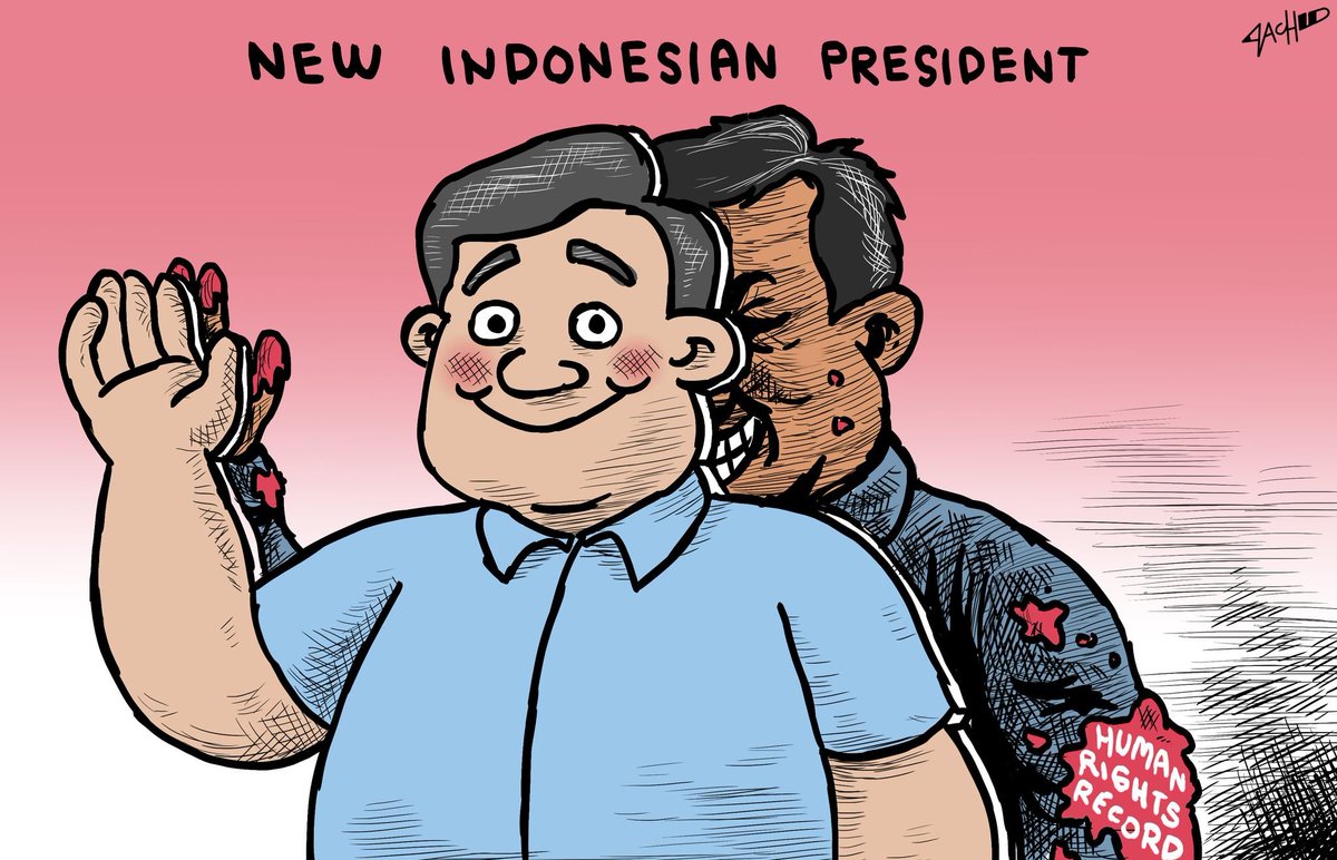 Despite his human rights record, the new Indonesian president won by rebranding himself as a 'cuddly grandpa', with the help of deepfake and disinformation. Familiar script?