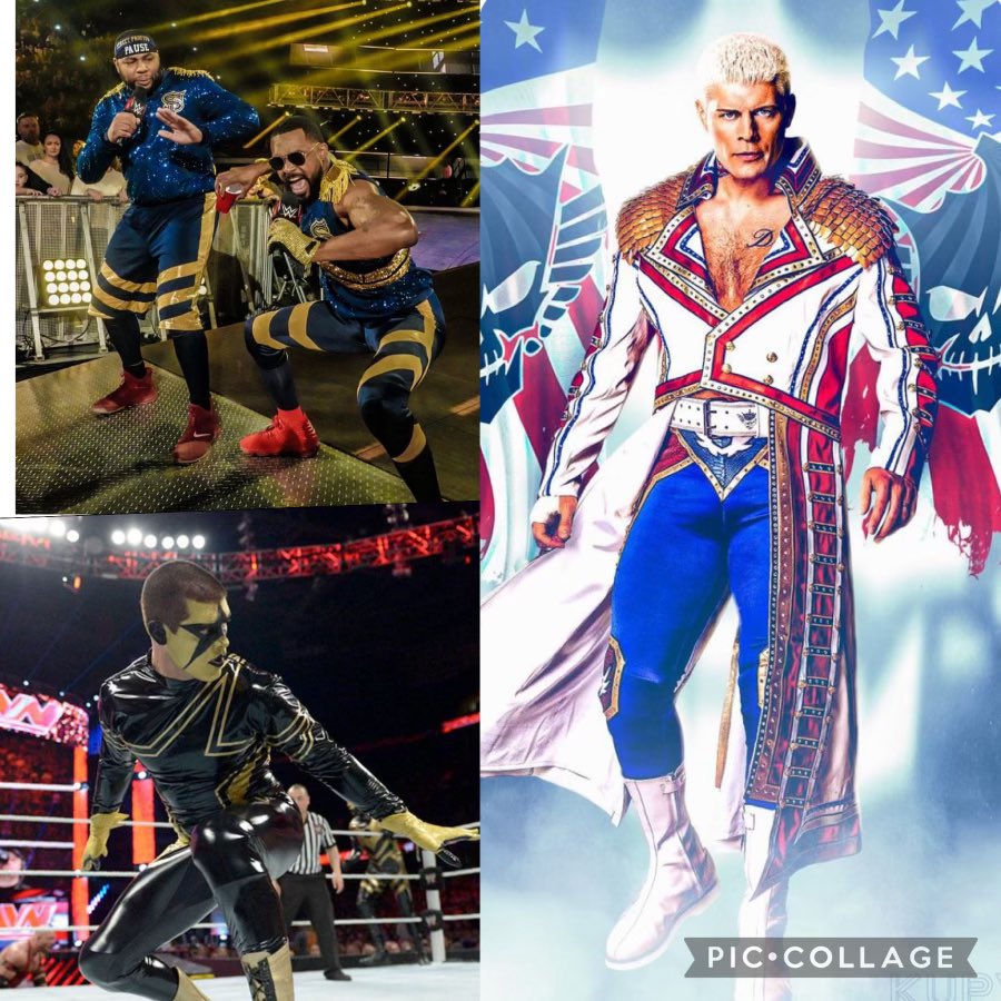 To end Black History Month humbly I celebrate being the only African-American seamstress to ever work for all three major professional, wrestling companies, WCW, WWE and AEW. I sincerely hope you all have enjoyed my work so far. #blackhistorymonth #womenshistory 
#wwe #aew #wcw