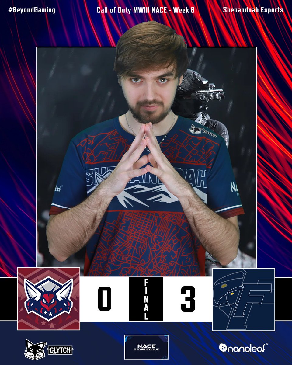 ShenUesports's tweet photo. Last night's results.
#suCOD take their first @nacestarleague L in the closest sweep you could dream of.
#suLOLred fall to VCU.
#BeyondGaming https://t.co/rd3QLl2zcj
