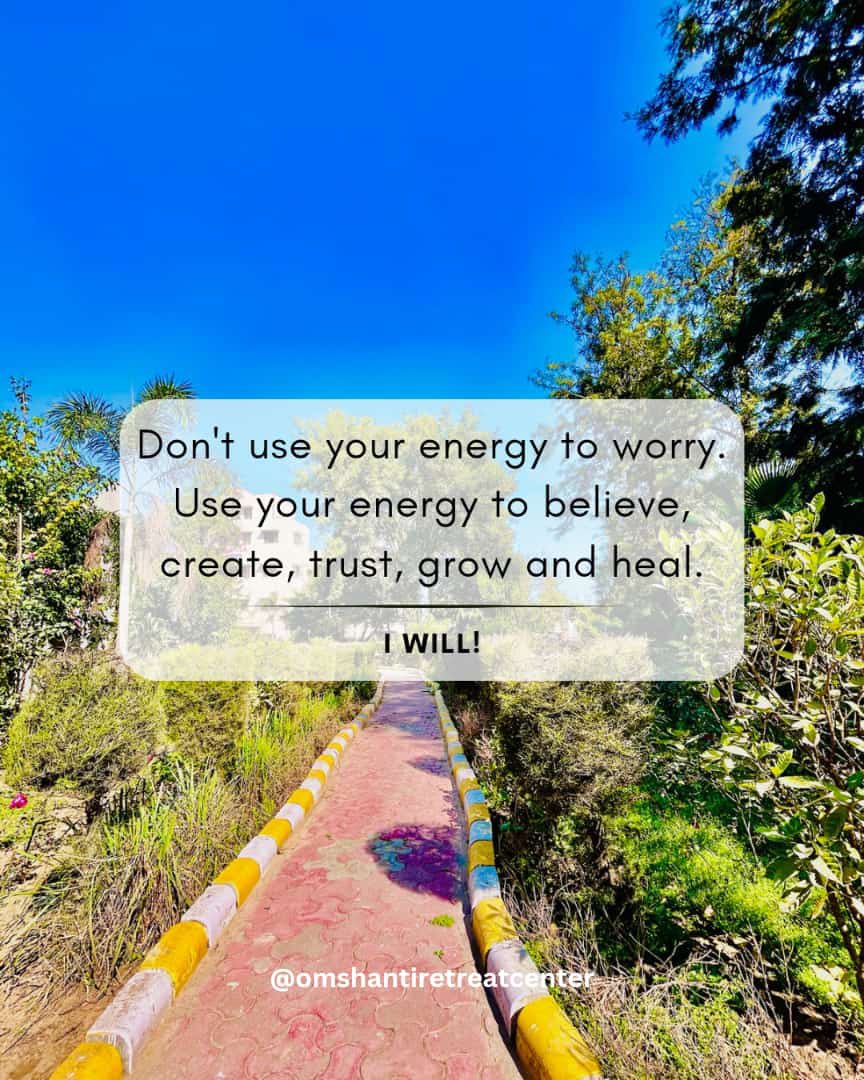 Empower your energy: Believe, create, trust, grow, and heal. 

Join us on the path to inner strength and renewal. 

Follow @OMSHANTIRETREAT for daily inspiration. 

#BrahmaKumaris #OmShantiRetreatCenter #Wisdom #ThoughtOfTheDay #Trust #Heal