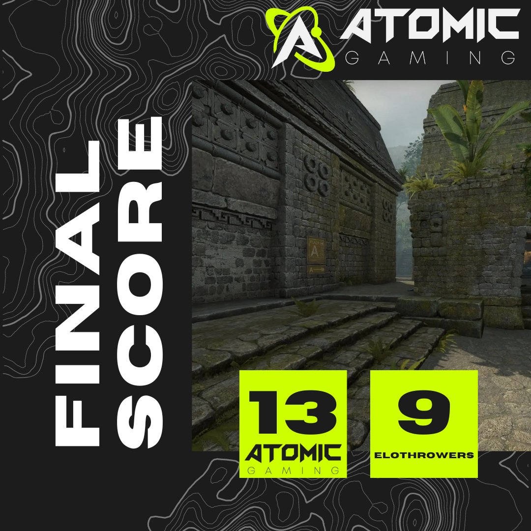 AtomicGamingUS's tweet image. UNDEFEATED SEASON! Going into playoffs as the #1 seed!