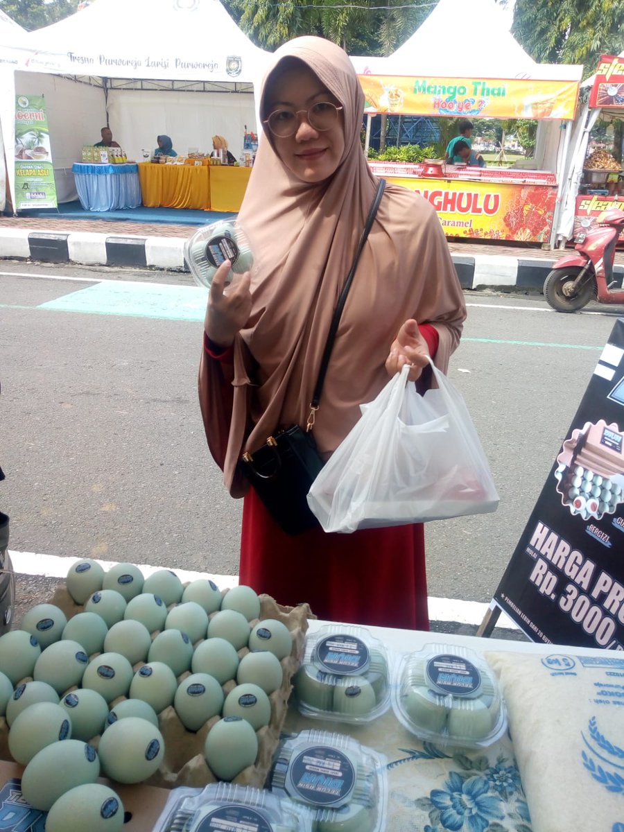 #JumatBerkah‼️

#HUT193Purworejo #PurworejoHUT193‼️

#VisitJawaTengah #JatengGayeng #PesonaIndonesia #WonderfulIndonesia

🚸 Ajak handai taulan sanak kadang mengunjungi #Purworejo Expo 2024 Dapatkan Telur Asin Diva+Beras Ngremboko di Stan 147 dekat panggung hiburan⚠️

<a href="/EkoBudiHWJ/">Eko Budi HWJ</a>