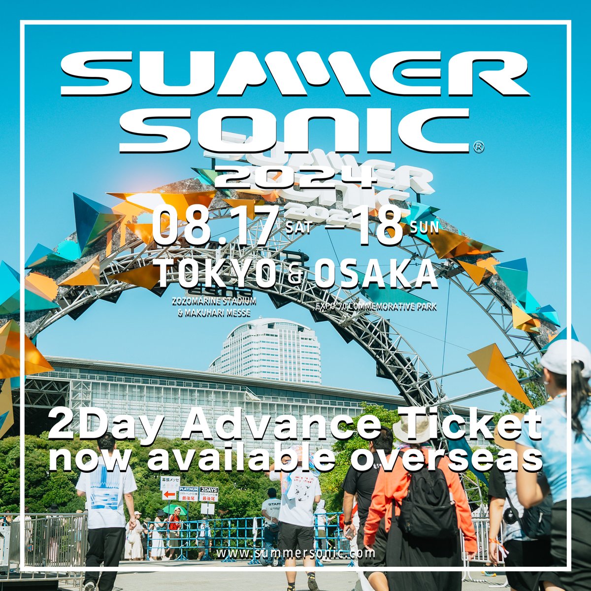 SUMMER SONIC on X: 