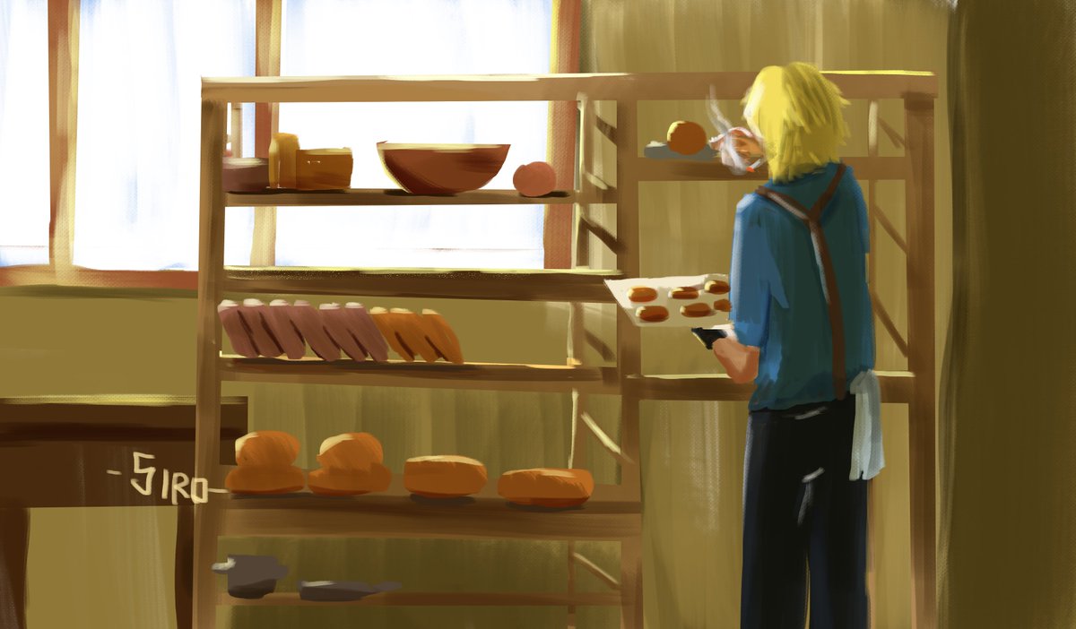 Vinsmoke Sanji prepare for bakery

#onepiece #sanji #colorkeys
