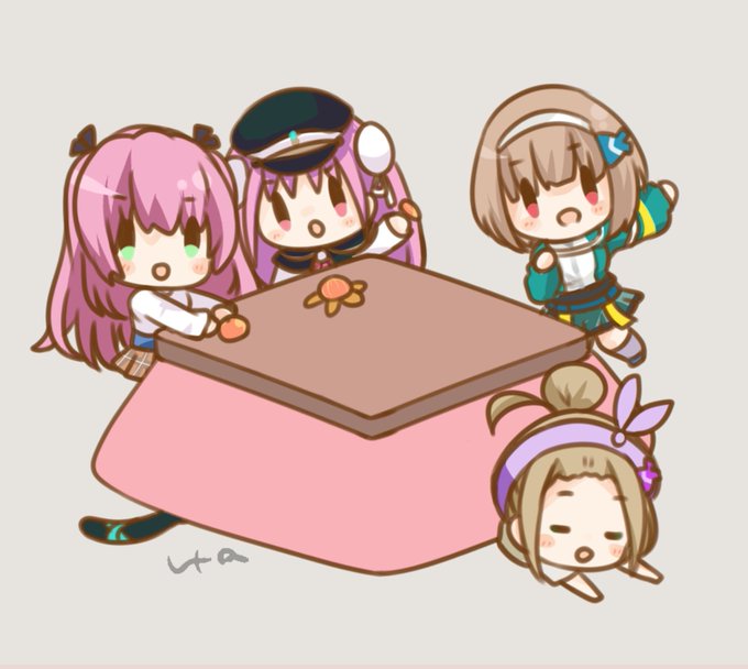 「kotatsu under kotatsu」 illustration images(Latest)