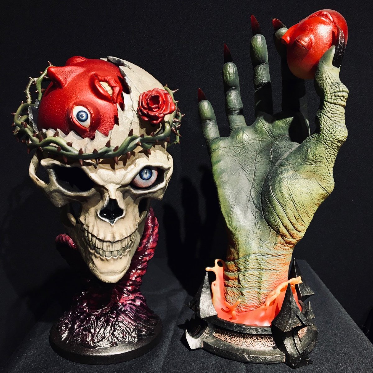2点セット ベルセルク 棘の髑髏とベヘリット 神の手 prime1studio