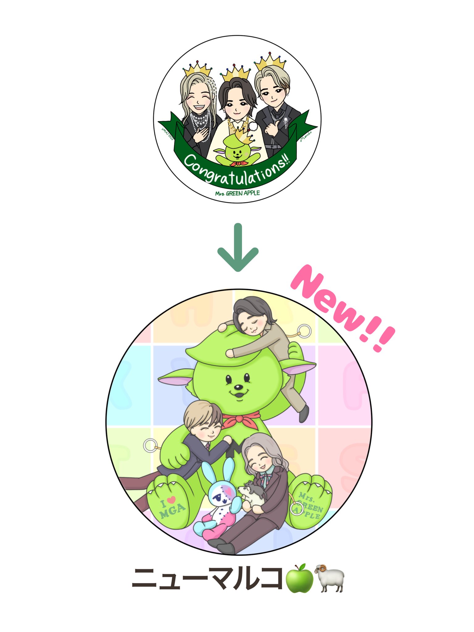 にゃみ＠プロフィール見てね♪ マルコ ニューマルコ🍏 on X: 