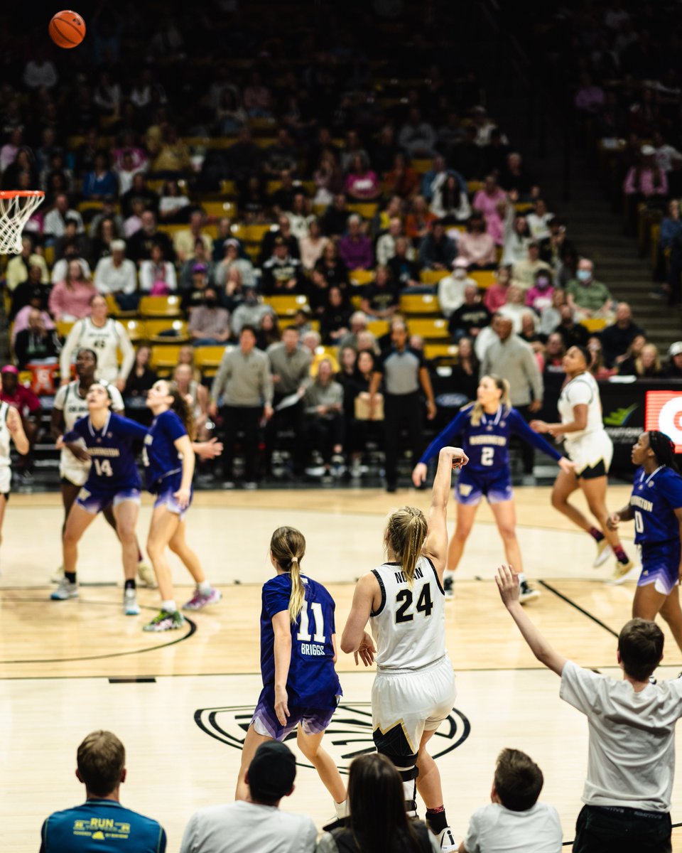 First 20-point game as a Buff 👏 @maddienolan20 // #GoBuffs