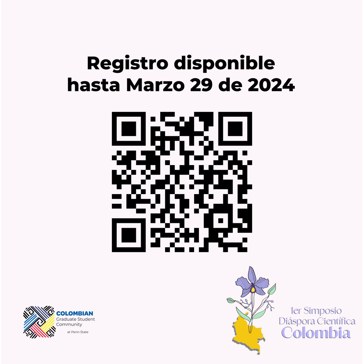 ColombianComPSU's tweet photo. Estamos muy felices de compartir el lanzamiento del Primer Simposio de Diáspora Científica Colombiana organizado por nuestra comunidad. El evento servirá para conocer nuestro trabajo investigativo y generar espacios para colaborar entre nosotros y con nuestros pares en Colombia. https://t.co/wHZ5KR5Plw