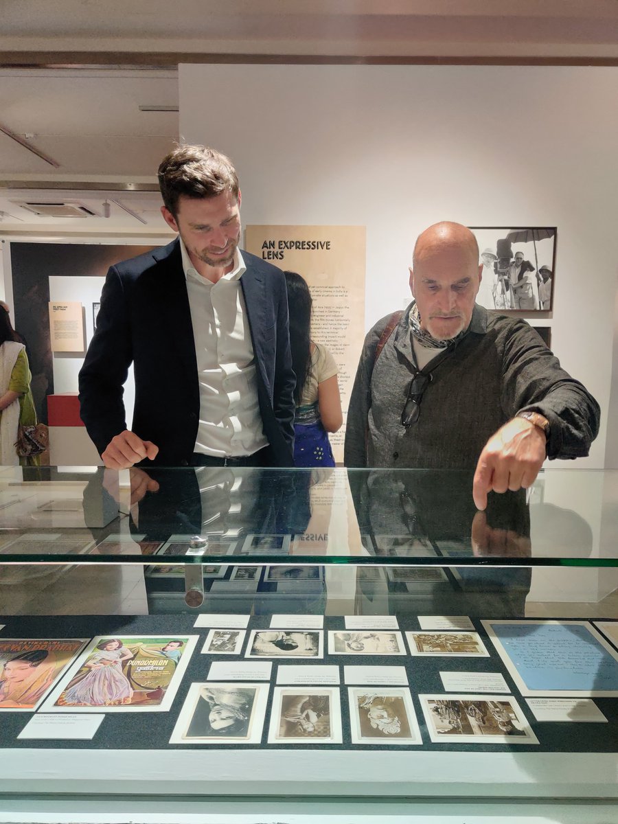 AusCG_Mumbai's tweet image. Lights, camera, action! 🎬
Pleased to pay tribute to pioneering 🇮🇳📽️ studio #BombayTalkies, by supporting an exhibit of 3000 cinematic artefacts at @CSMVSmumbai. There is much scope for creative exchange between 🇦🇺 &amp;amp; 🇮🇳 showcasing both our cultures through 📽️ &amp;amp; 📺