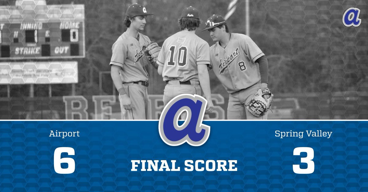 Another great team win to move to 3-0 on the year. Championship game Saturday!!! WP Hunter Epps (1-0) 5k Sv. Cam Atkins (1) Cam Atkins 1-2 dbl 2 rbi Graham Whittle 1-2 2 rbi