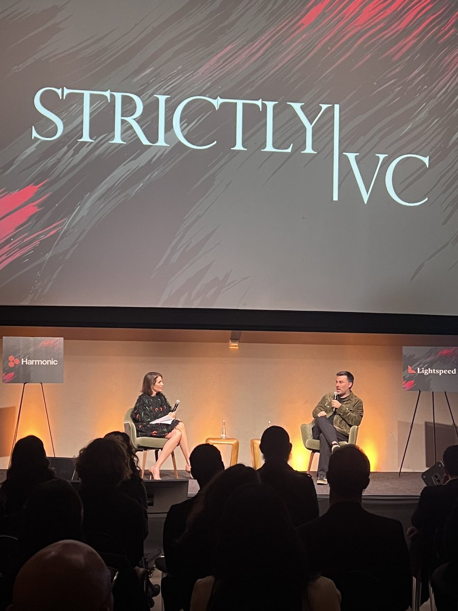 First the Upfront Summit and now Strictly VC - @traestephens is really out here pushing his new flavored vodka line. Hardest working man in tech.