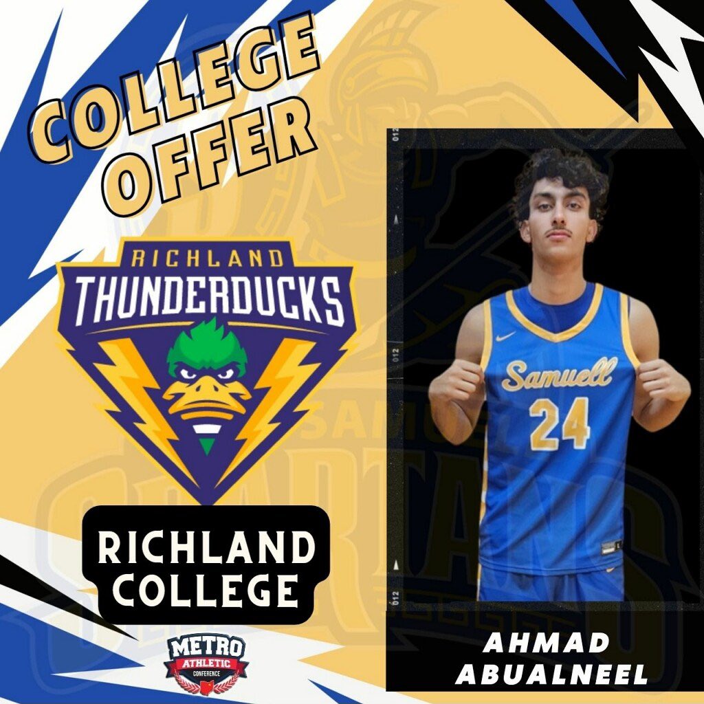 Ahmad Abualneel (@ahmadneel1) on Twitter photo Very thankful to receive a offer from Richland college! <a href="/Coach_JFrank/">Jordan Franklin</a> <a href="/samuellhoops/">Samuell HS Boys Basketball</a> <a href="/coach_yayo/">Coach Richardson (YAYO)</a> Very thankful to receive a offer from Richland college! <a href="/Coach_JFrank/">Jordan Franklin</a> <a href="/samuellhoops/">Samuell HS Boys Basketball</a> <a href="/coach_yayo/">Coach Richardson (YAYO)</a>