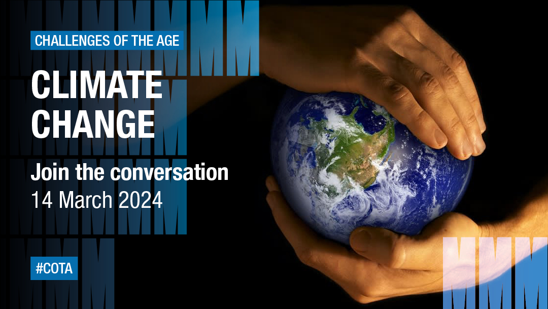 Register for the latest in the alumni and friends Challenges of the Age event series on 14 March. Engage with topic experts as we discuss the next steps for #climatechange. This is your chance to contribute to meaningful climate dialogue post #COP28. loom.ly/23ZYZJ8