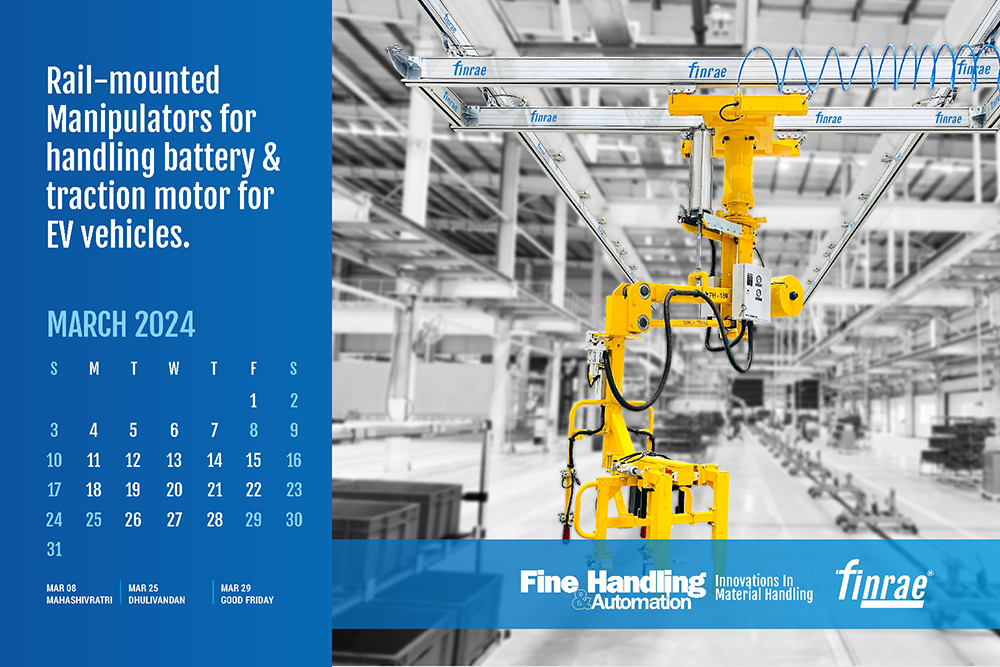 FineHandling's tweet image. #March2024
Rail-mounted manipulators for handling battery &amp;amp; traction motors for EV vehicles.