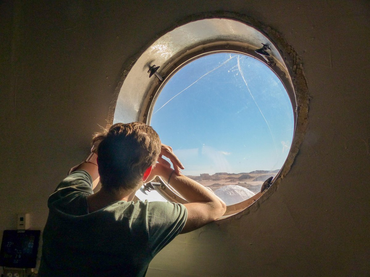 Waiting for our crew members to return home to #MDRS. 🧑‍🚀👩‍🚀 #utah #stem @MDRSSupaeroCrew @ISAE_officiel