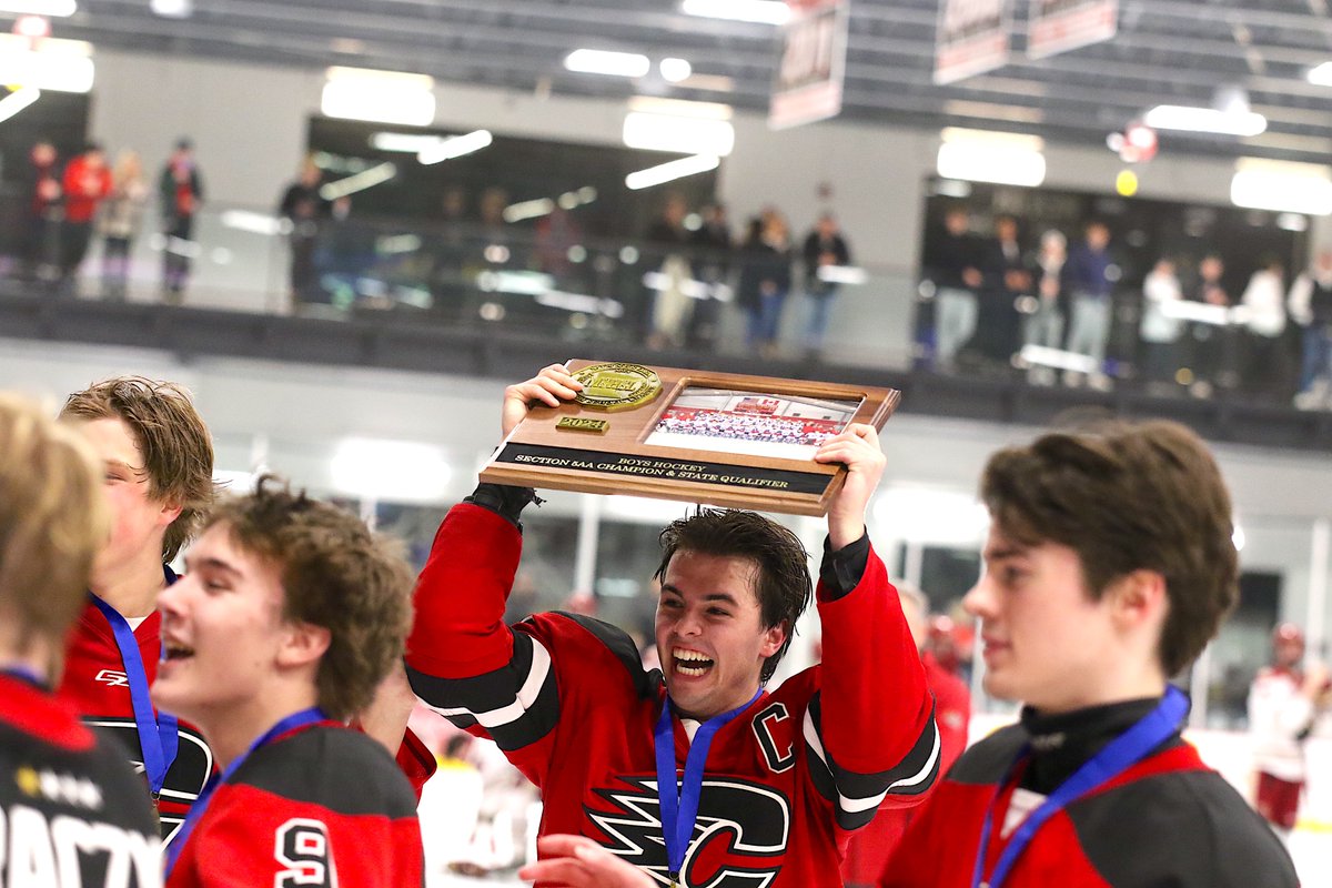 BHS
Section 5AA Final 

Centennial: 5
Maple Grove: 2

CNT: Nelson (2G), Carls, Searles, Hemr
MG: Busch, Kukkonen

FINAL

The Cougars are headed to state after a dominating performance against the Crimson