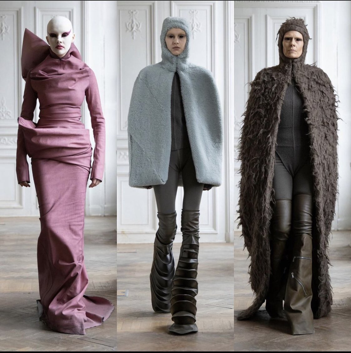 Rick Owens Fall 2024
#RickOwens #fashion #huntrmania #fashionweek