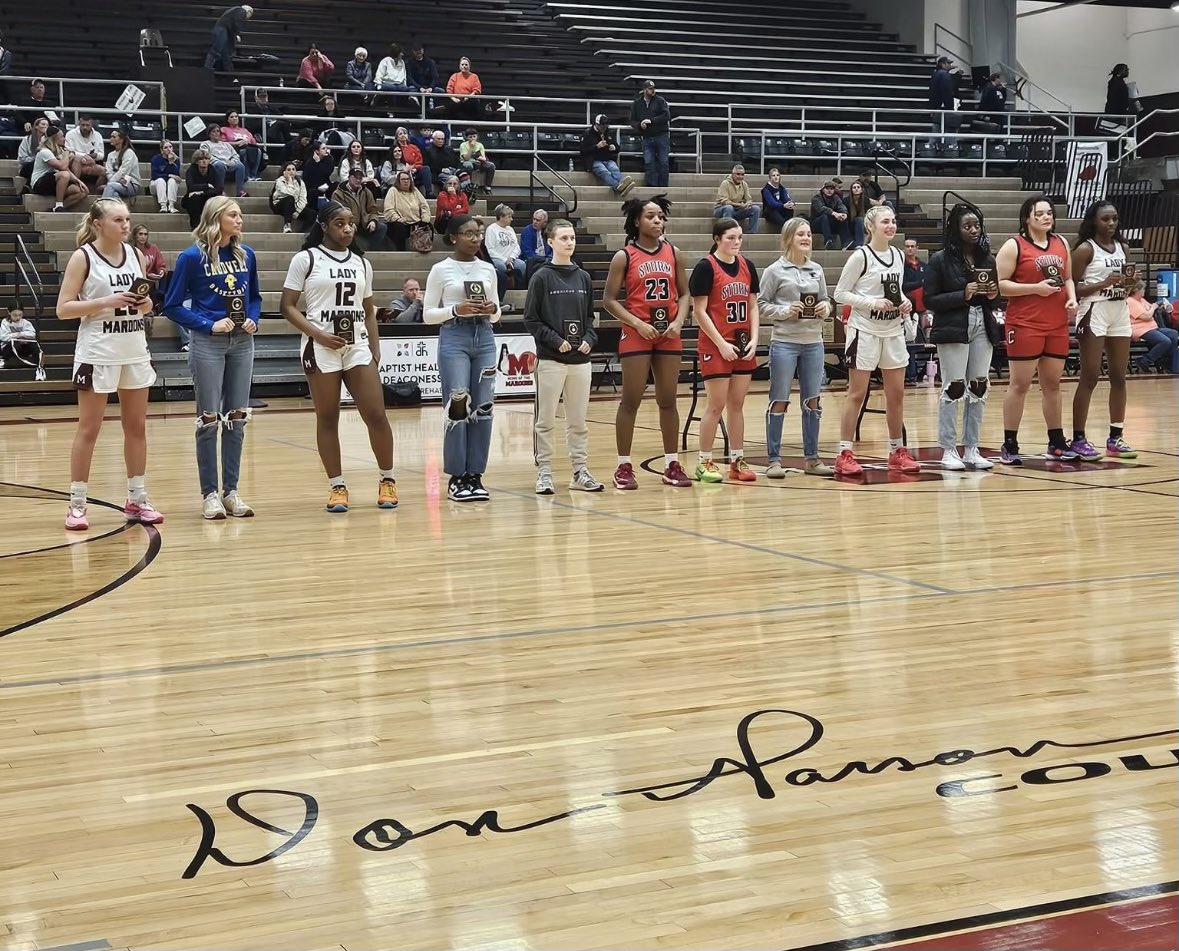 Congrats
<a href="/sword_riley/">Riley Sword</a> 
<a href="/destinywhitsell/">Destiny Whitsell</a> 
<a href="/KaileyBarber13/">Kailey Barber</a> 
<a href="/sanyaabryann_/">Sanya Carney</a> 
For making ALL DISTRICT!! 
Congrats to the other young ladies as well!!