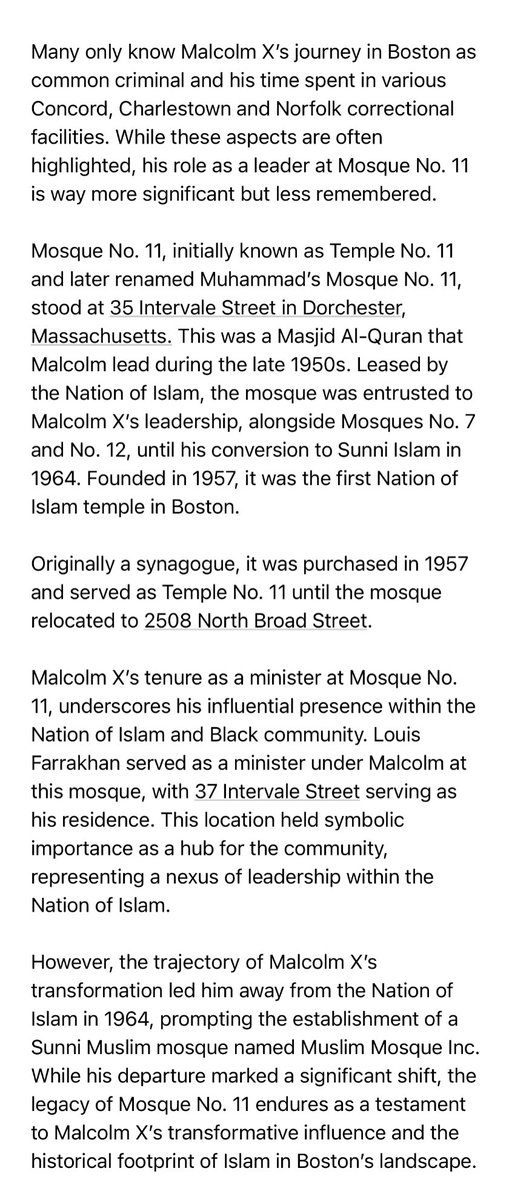 #mosque11 #muslim #malcolmx #blackhistorymonth #bhm #newengland #blackradicals #maine #vermont #newhampshire #massachusetts #connecticut #rhodeisland #wethepeople #abolition #blackbostonians #wethenorth #blackliberation #blm #blacklivesmatter #blmboston