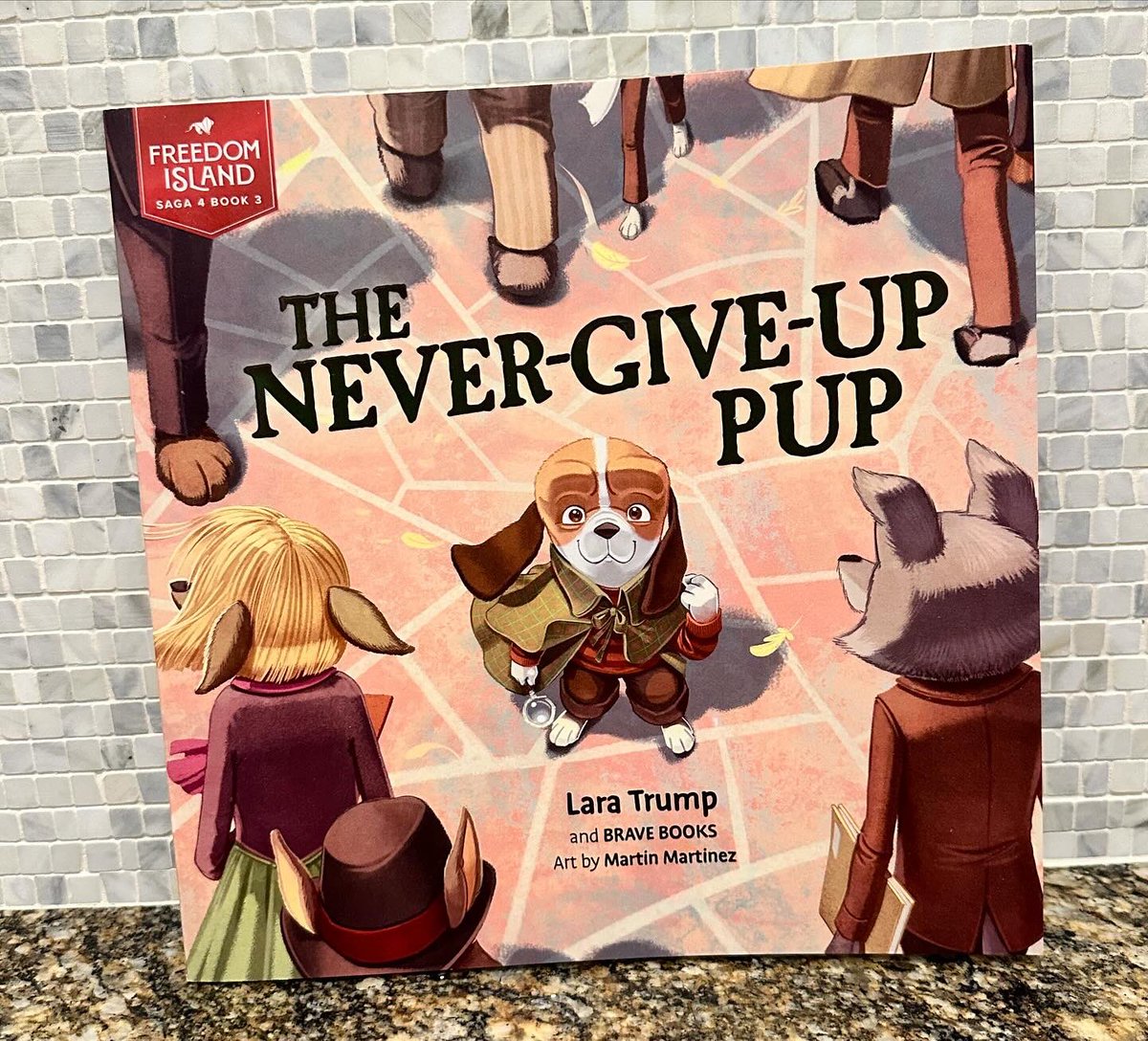 Very excited to announce the launch of my @BraveBooksUS children’s book, The Never-Give-Up Pup! A book about perseverance, work ethic and NEVER GIVING UP!!! A great lesson for today’s kids, young and old! 🐶📖link: bravebooks.us/products/the-n…