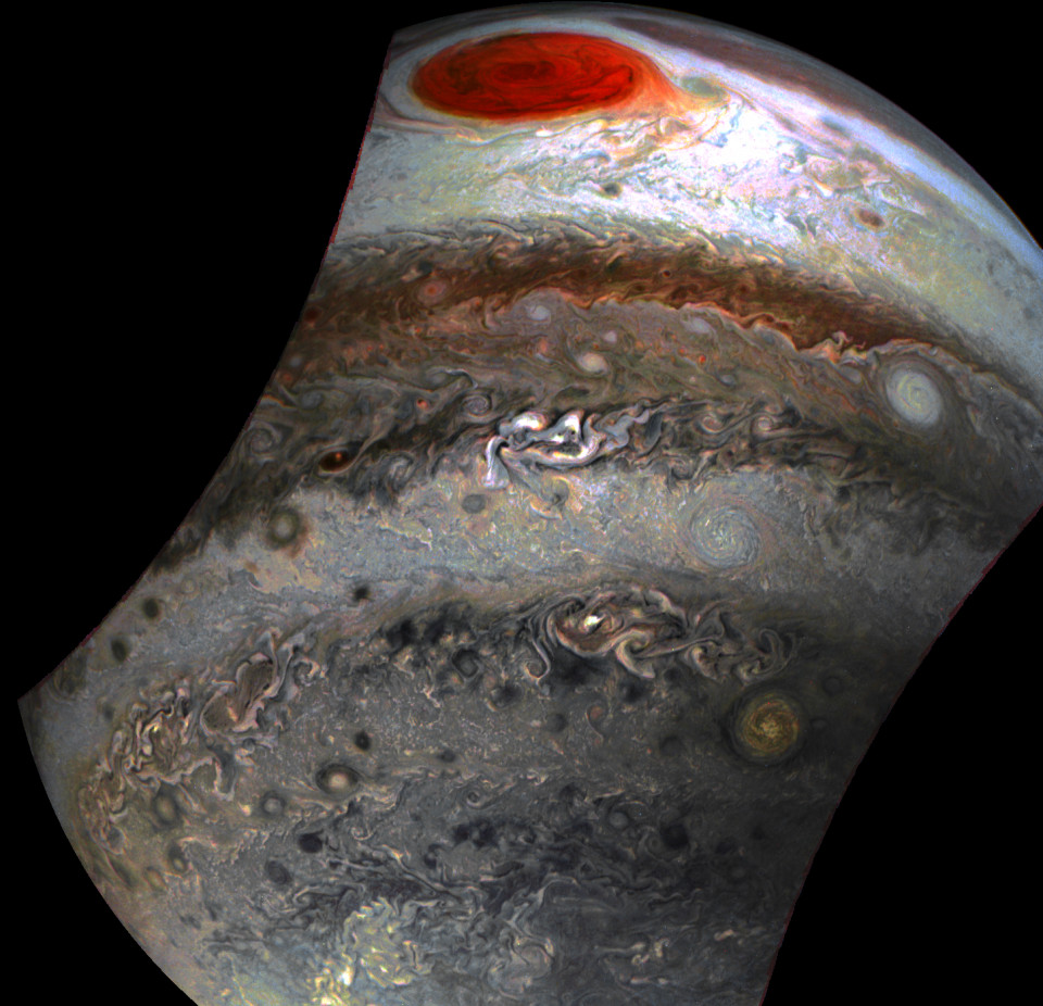 A bit of #Jupiter (@NASAJuno / @SwRI / MSSS / 'Irkutsk-88')