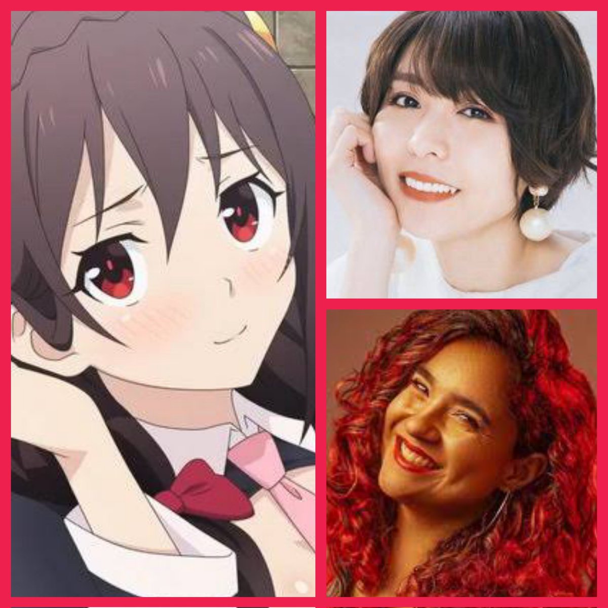DangeloAlcalde's tweet image. 🇯🇵¡FELIZ CUMPLEAÑOS YUNYUN!🇯🇵🎂🎁🎉🎊🎈🥳✨🌟🌠🎇🎆🙏🏻👏🏻
Anime: Konosuba
🇯🇵Seiyū: Aki Toyosaki 🇯🇵
🇲🇽Actriz de doblaje: Alondra Hidalgo🇲🇽
#AlondraHidalgo #yunyun #akitoyosaki #happybirthday #konosuba