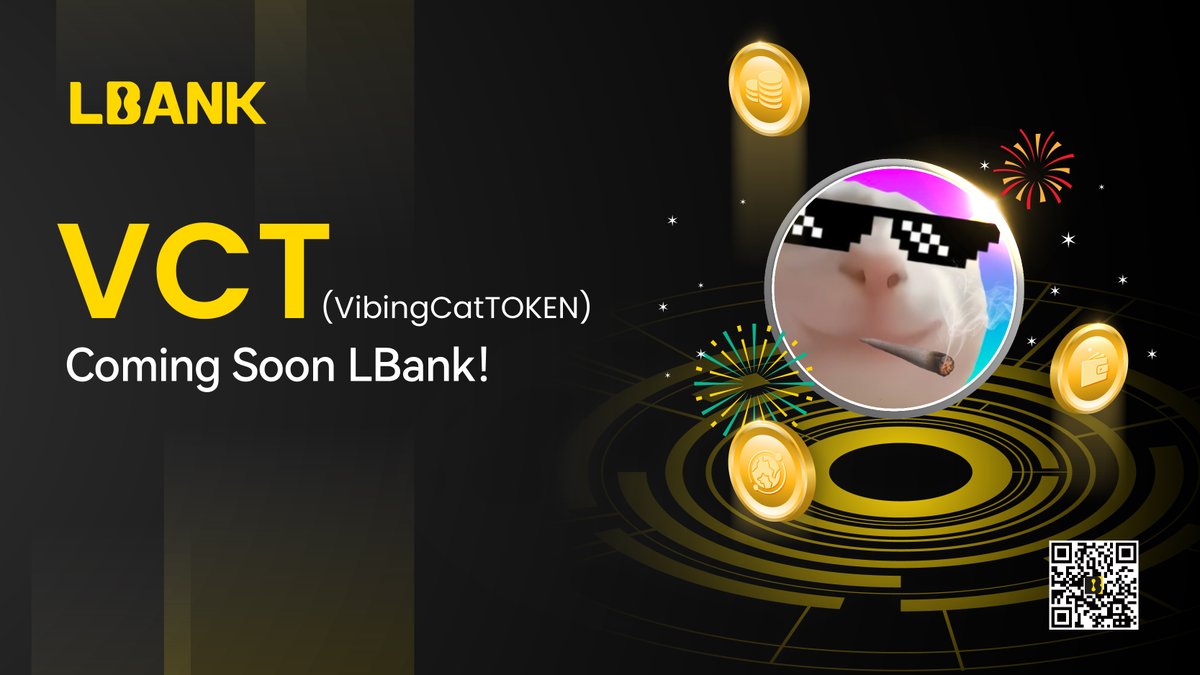LBank_Exchange's tweet photo. 🚀Upcoming Listing

🌟 $VCT (VibingCatTOKEN) will be listed soon on #LBank! @Vibingcatt

💗Details: https://t.co/O9aGoE2bY4 https://t.co/5LtqCUssns