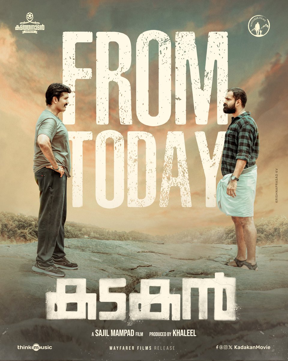 The long-awaited moment has finally arrived! Get ready for the highly anticipated release of #Kadakan in theaters near you. Secure your tickets now to experience the exhilarating journey of #KadakanMovie.