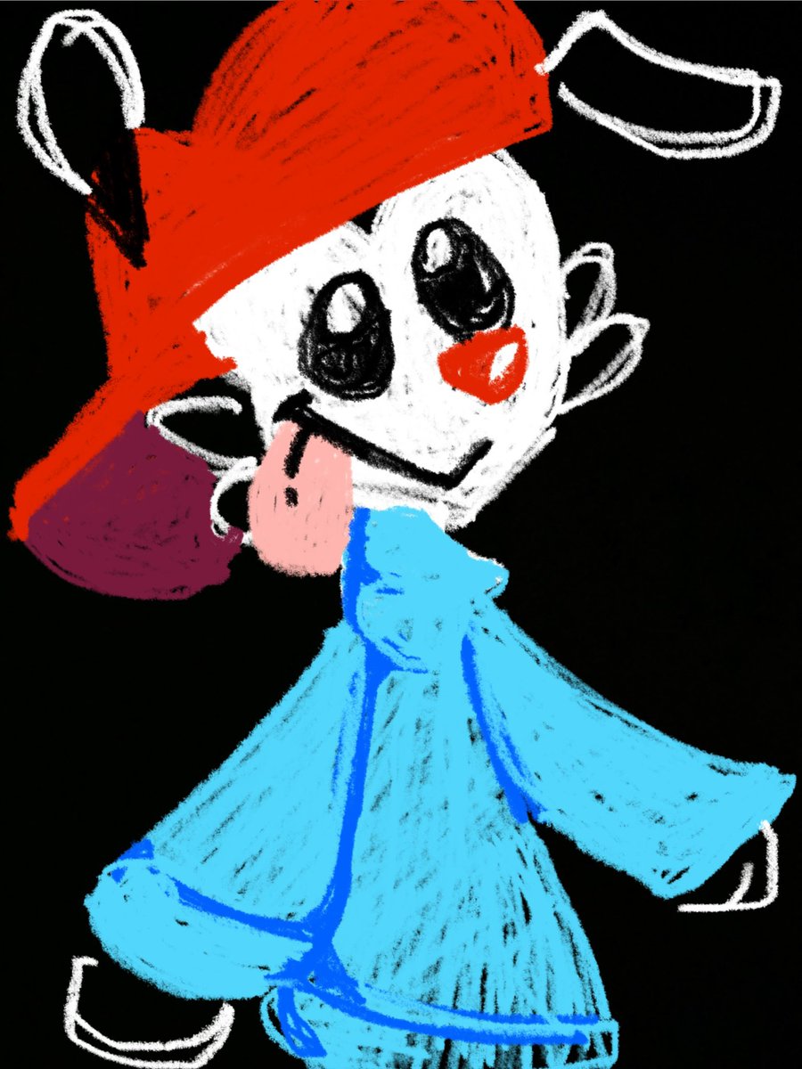 I drew this Silly Thing in markup cuz I was bored at school I Love him