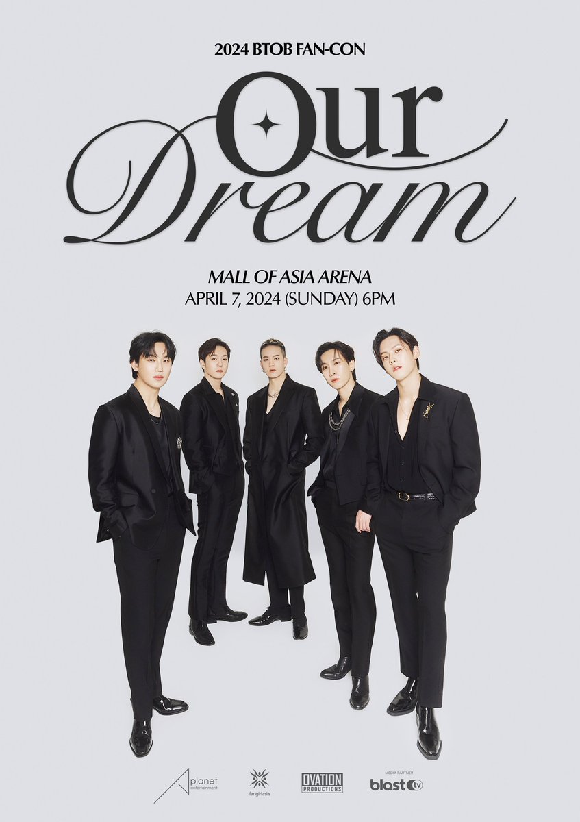 MOAArena's tweet photo. PH Melodies, see you at the 2024 BTOB Fan-Con Our Dream in Manila!

🗓️ April 7, 2024
📍 SM Mall of Asia Arena

Watch out for ticketing details soon.

#BTOB_OurDream_Manila
#BTOBAtMOAArena
#ChangingTheGameElevatingEntertainment https://t.co/ASC36w2qwC