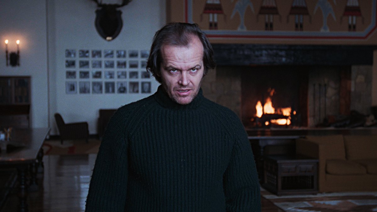 TheStrangeFilms's tweet photo. The Kubrick Stare 👁️👁️

#JackTorrance #JackNicholson #StanleyKubrick #Kubrick #StephenKing https://t.co/zezWIfx5aU