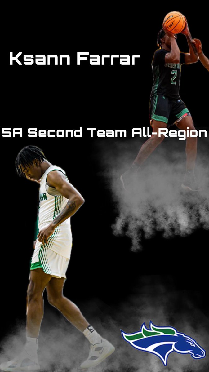 Congrats to our Stallions for 2023-24 All-Region accolades.

1st Team All-Region 5A:  David 'Trey' Miller and Kass Jackson

2nd Team All-Region 5A:  K'Saan Farrar

Region 5A Coach of the Year:  Kenneth Harris

👏👏