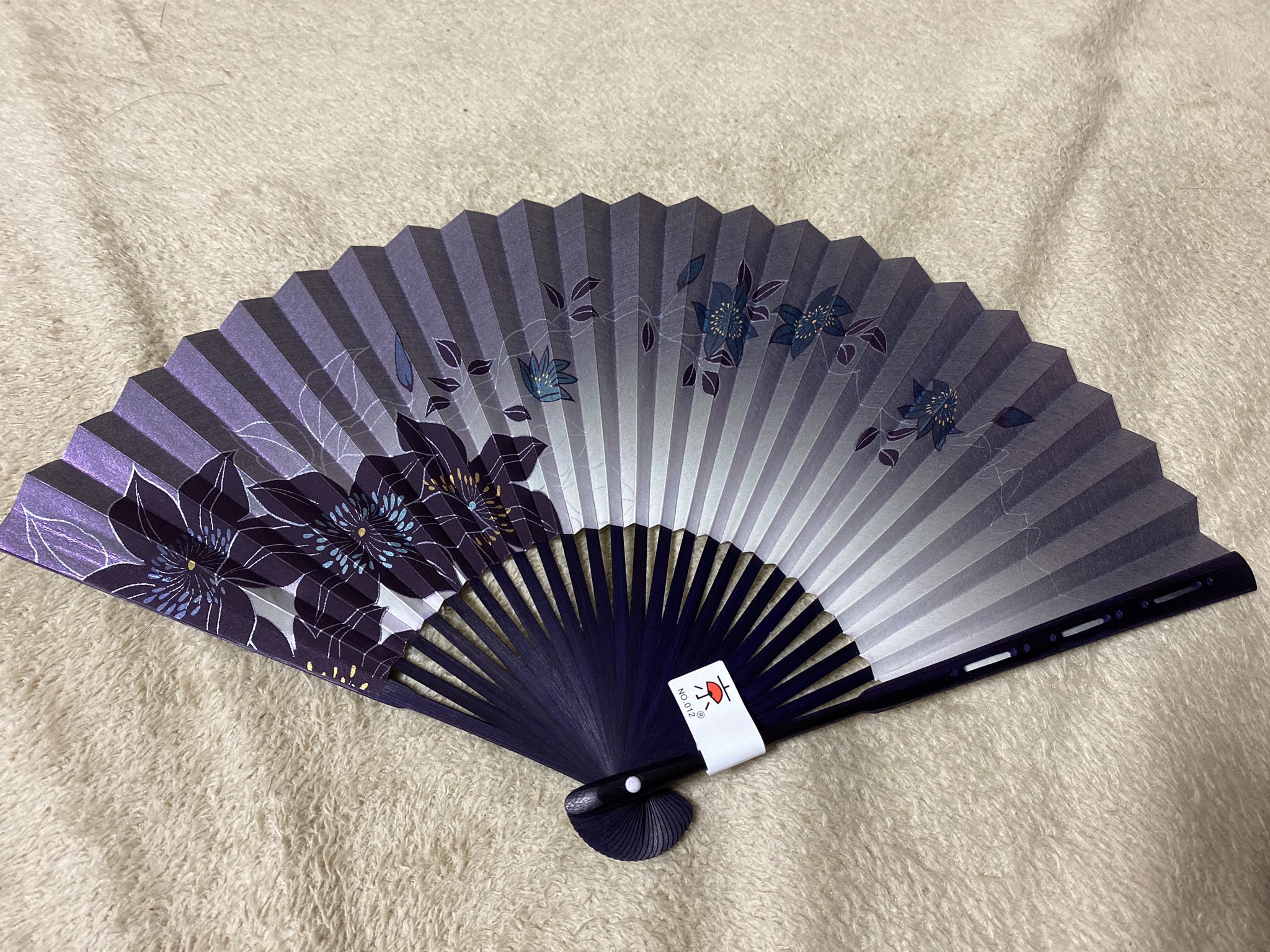 アイドルマスター ミリオンライブ 花咲夜 コラボ 扇子 伊藤常 【公式通販】