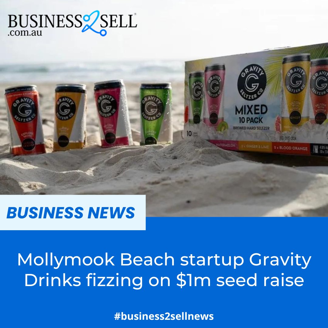 Australian seltzer startup, in 100 First Choice Liquor stores, gets $1M seed funding from industry, investors, venue owners, and undisclosed 'pub groups'.

Source - shorturl.at/aio69

#GravityDrinks #AustralianStartups #InvestmentNews #BusinessNewsAustralia #Business2Sell