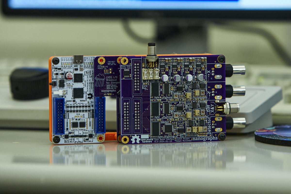 nanographs's tweet image. Introducing the first open source SEM digital image capture solution, the Open Beam Interface!
GitHub: github.com/nanographs/Ope…
Bring your analog SEM into the digital world, all over one USB type-C connection.
Taking orders now for our first batch of 6 boards, DM for details.
