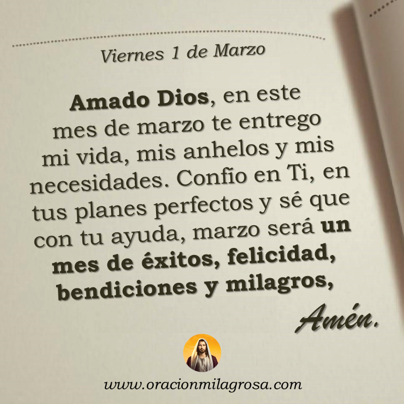 oracion_milagro's tweet photo. Oración para el viernes 1 de marzo de 2024: https://t.co/RJgxBNx6I6