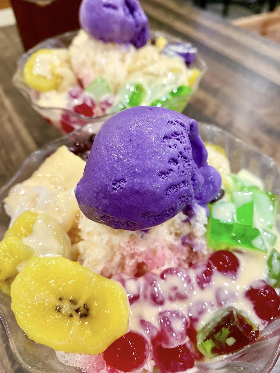 MangInasalPH's tweet photo. Level up your cravings satisfaction with the Extra Creamy Halo-Halo!

Keep tweeting using the hashtag #MangInasalLevelUpSARAP to join our Twitter Party for a chance to win eGifts! 💚💛 https://t.co/ByPv64ki6h